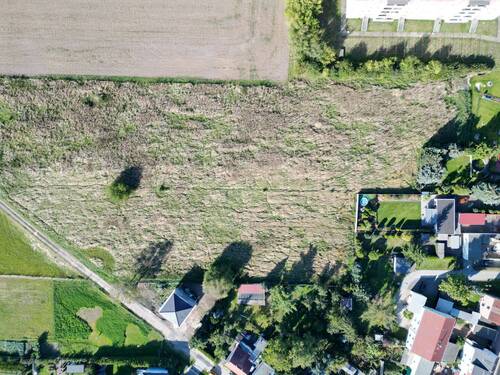 Vogelperspektive - Grundstück in Krostitz