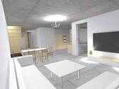 Wohnzimmer - 5 Zimmer Doppelhaushälfte zum Kaufen in Bonn