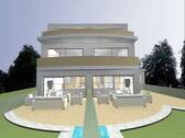 Gartenseite Balkon - Doppelhaushälfte mit 140,00 m² in Bonn zum Kaufen