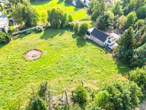Vogelperspektive - Grundstück in Großweitzschen zum Kaufen