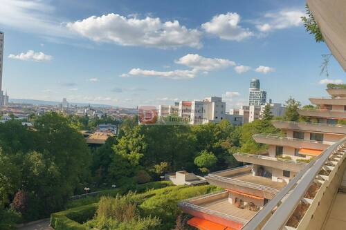 Aussicht - Virtual Staging - 3 Zimmer Etagenwohnung in Frankfurt am Main