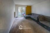 Wohnzimmer - Etagenwohnung mit 45,00 m&sup2; in Frankfurt am Main zur Miete
