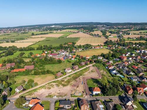 Luftbild - Grundstück in Ahnsen