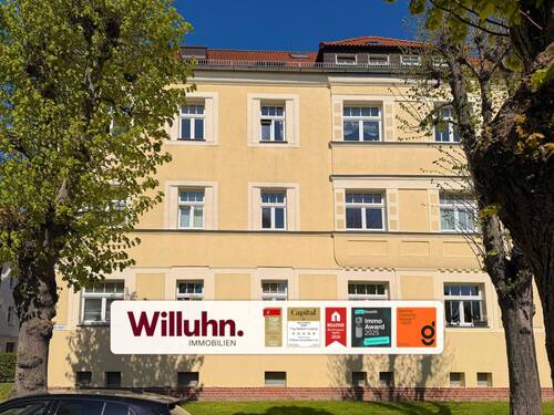 Engelsgärten - Maisonettwohnung I Dachgeschoss-Ausbau 2008 I 4 Räume + Spitzboden I Tageslichtbad I Denkmalschutz