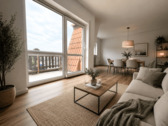 Wohnzimmer Einrichtungsbeispiel - ***Wohnen im Grünen: Moderne 3-Zimmer-Wohnung mit Balkon in Grüna***