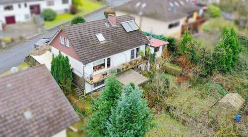 Luftaufnahme - 5 Zimmer Einfamilienhaus zum Kaufen in Brachttal