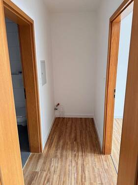 wird noch ein Abstellschrank installiert - 