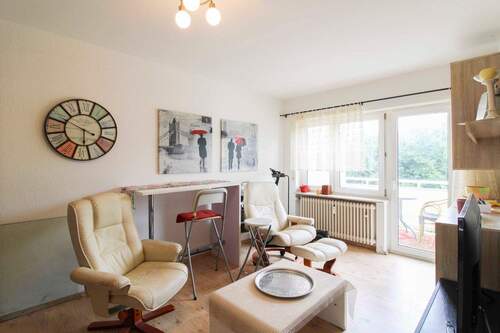 Wohnbereich - 1 Zimmer Etagenwohnung zum Kaufen in Rodgau
