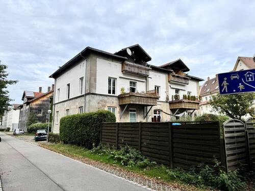 Außenansicht - Vermietete 3-Zimmer-Wohnung in ruhiger Lage Kempten Sankt-Mang