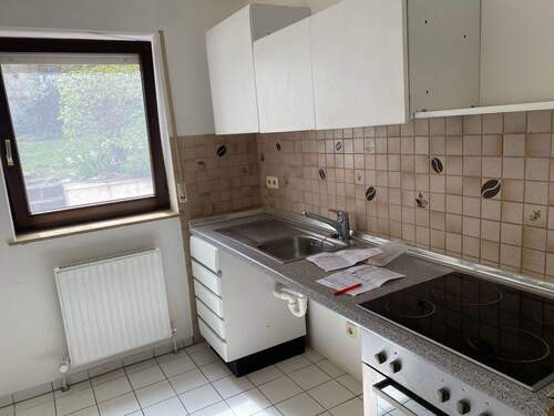 Küche - Terrassenwohnung mit 60,00 m&sup2; in Bad Kissingen zur Miete