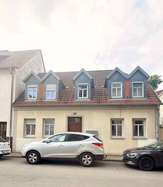 Hausansicht - 2 Zimmer Terrassenwohnung zur Miete in Leipzig