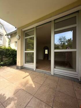 Terrasse Blick Wohnen - 