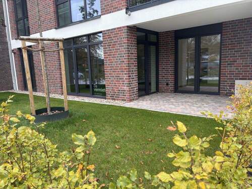 Garten mit Terrasse - Etagenwohnung mit 99,10 m² in Norden zur Miete