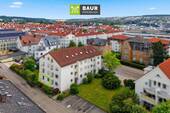 Luftbild - 2 Zimmer Etagenwohnung zum Kaufen in Ulm