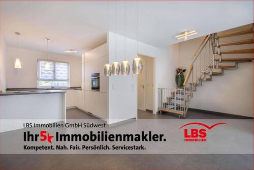 Wohn- und Essbereich - 4 Zimmer Reihenmittelhaus in Obrigheim