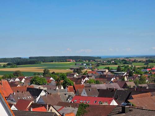 Fernsicht vom Dachgeschoss - Doppelhaushälfte mit 146,00 m&sup2; in Altheim (Alb) zum Kaufen