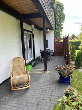 Blick erste Terrasse - 