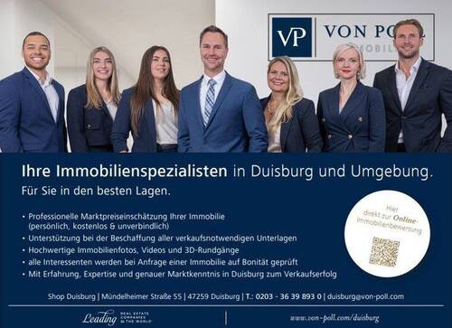 Team & Leistungen - Grundstück in Duisburg / Am Heidberg