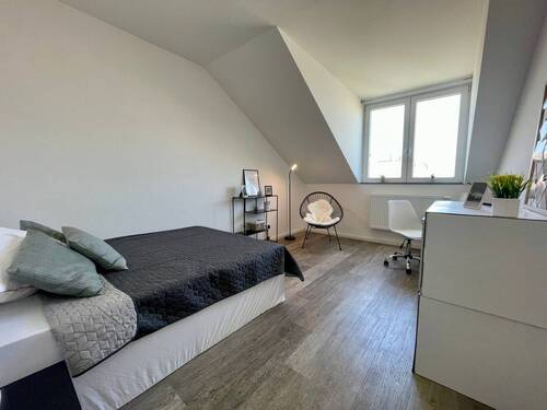 Schlafzimmer - 2 Zimmer Etagenwohnung in Aachen
