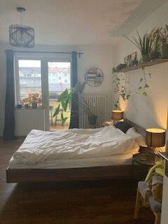 Schlafzimmer - Im Herzen von Düsseldorf! 3 Zi.-Wohnung mit Balkon und EBK