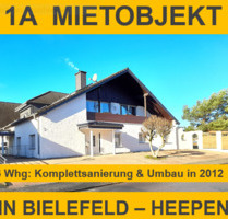TOP MIETOBJEKT mit 6 Whg. im BEST- ZUSTAND da Komplettsanierung & Umbau in 2012 - Bielefeld Heepen