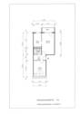 Grundriss mit Maßen - 2 Zimmer Etagenwohnung in Gera