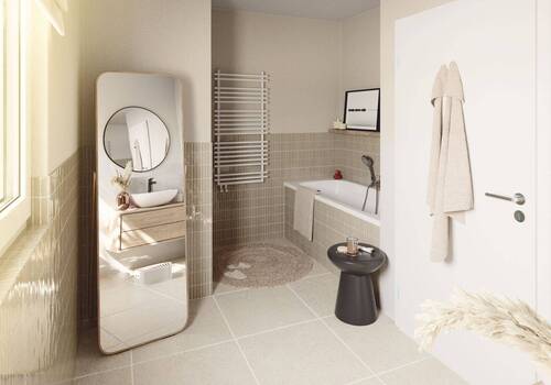 Doppelhaus Aura 115 Badezimmer Beispiel - 