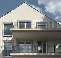 Erstbezug ab Januar 2026! Moderne 3-Zimmer-Neubauwohnung mit Balkon und Gartenblick im 1. OG - Offenbach am Main