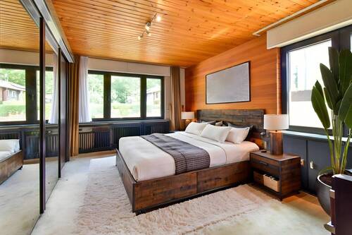 Schlafzimmer illustriert Erdgeschoss - 