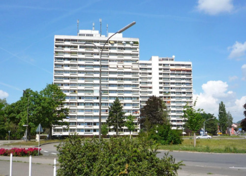Hausansicht - kleine und günstige Wohnung. - 89.000,00 EUR Kaufpreis, ca.  28,90 m² Wohnfläche