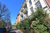 Klassisches Eppendorf - COMING SOON IN HH-EPPENDORF : 4-ZIMMER-ALTBAUWOHNUNG MIT 2 BALKONEN, VERMIETET!