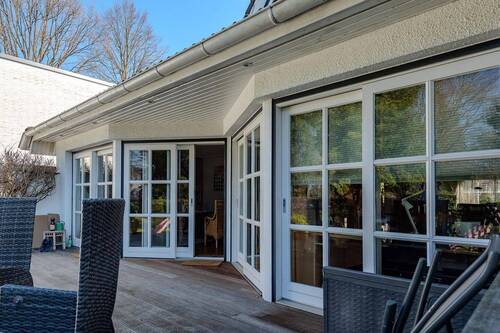 Terrasse - 6 Zimmer Einfamilienhaus in Hamburg