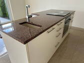 Kochinsel mit Induktionsherd - 