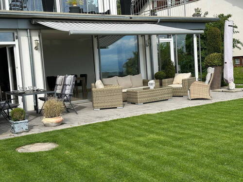 Blick vom Garten - 