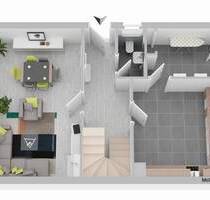 ~~Modern wohnen in ruhiger Sackgassenlage - hochwertige Doppelhaushälfte mit Einbauküche und Carport~~ - Ihlow / Ostersander