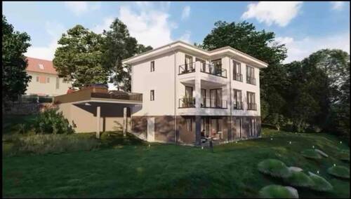 Visualisierung Ansicht Balkone - Etagenwohnung mit 118,80 m² in Radebeul zum Kaufen