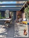 Terrasse mit Kamin und Büro - Einfamilienhaus mit 250,00 m² in Lüneburg zum Kaufen