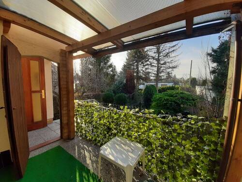 Ausblick in den Garten - 