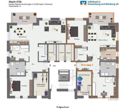Wohnung 2 - 