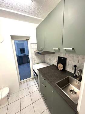 Küche - 1 Zimmer Etagenwohnung in Stuttgart