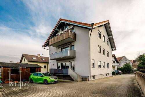 Rückseite - 4 Zimmer Etagenwohnung zum Kaufen in Au am Rhein