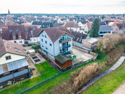 Gartenseite - Etagenwohnung mit 106,00 m&sup2; in Au am Rhein zum Kaufen