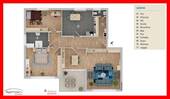 Grundriss Etagenwohnung - 