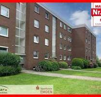 Helle und großzügige 3-Zimmer-Wohnung mit Balkon und schönem Ausblick - Emden Früchteburg