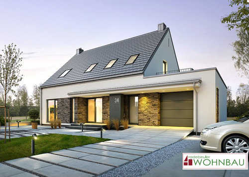 Einfahrt - Ein Traumhaus in Weinböhla - 541.900,00 EUR Kaufpreis, ca.  137,00 m² Wohnfläche