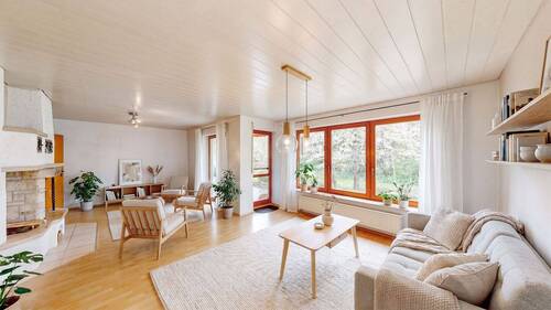 Einrichtungsbeispiel Wohn- Esszimmer EG - 