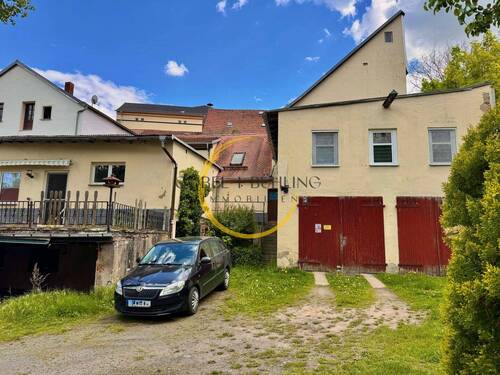 Hinteransicht - Mehrfamilienhaus, Wohnhaus zum Kaufen in Weida