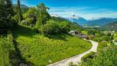DJI_20260524140318_0640_D - Sonniges Traumgrundstück mit atemberaubendem Bergblick in Berchtesgaden - absolute Seltenheit!