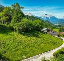 Sonniges Traumgrundstück mit atemberaubendem Bergblick in Berchtesgaden - absolute Seltenheit!