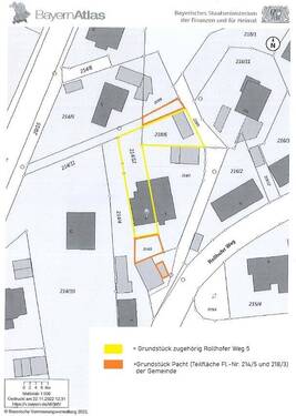 Kennzeichnung Pachtflächen - 